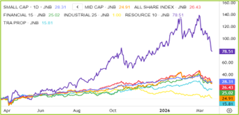 SA Indices Charts